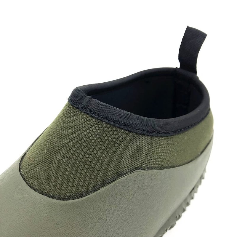 SYLPHID Men's Garden Shoes Women's Rain Shoe Waterproof Neoprene Camp Booties for Camping, Lawn Care, Gardening and Yard Work, Dark Green, Women Size 14, Men Size 12.5 - Image 2
